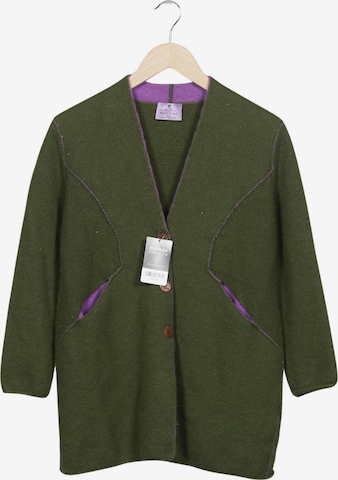 Habsburg Strickjacke XXXL in Grün: Vorderseite