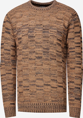 Rusty Neal Sweater in Brown: front