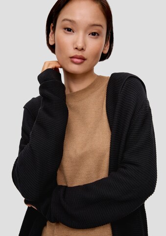 s.Oliver Knit Cardigan in Black