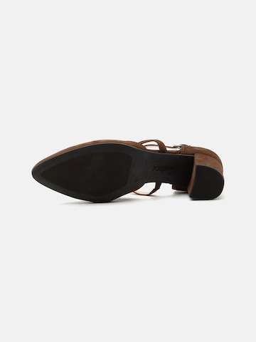 GABOR - Zapatos con plataforma en marrón