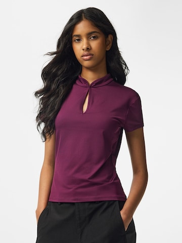 Top di PIECES in lilla: frontale