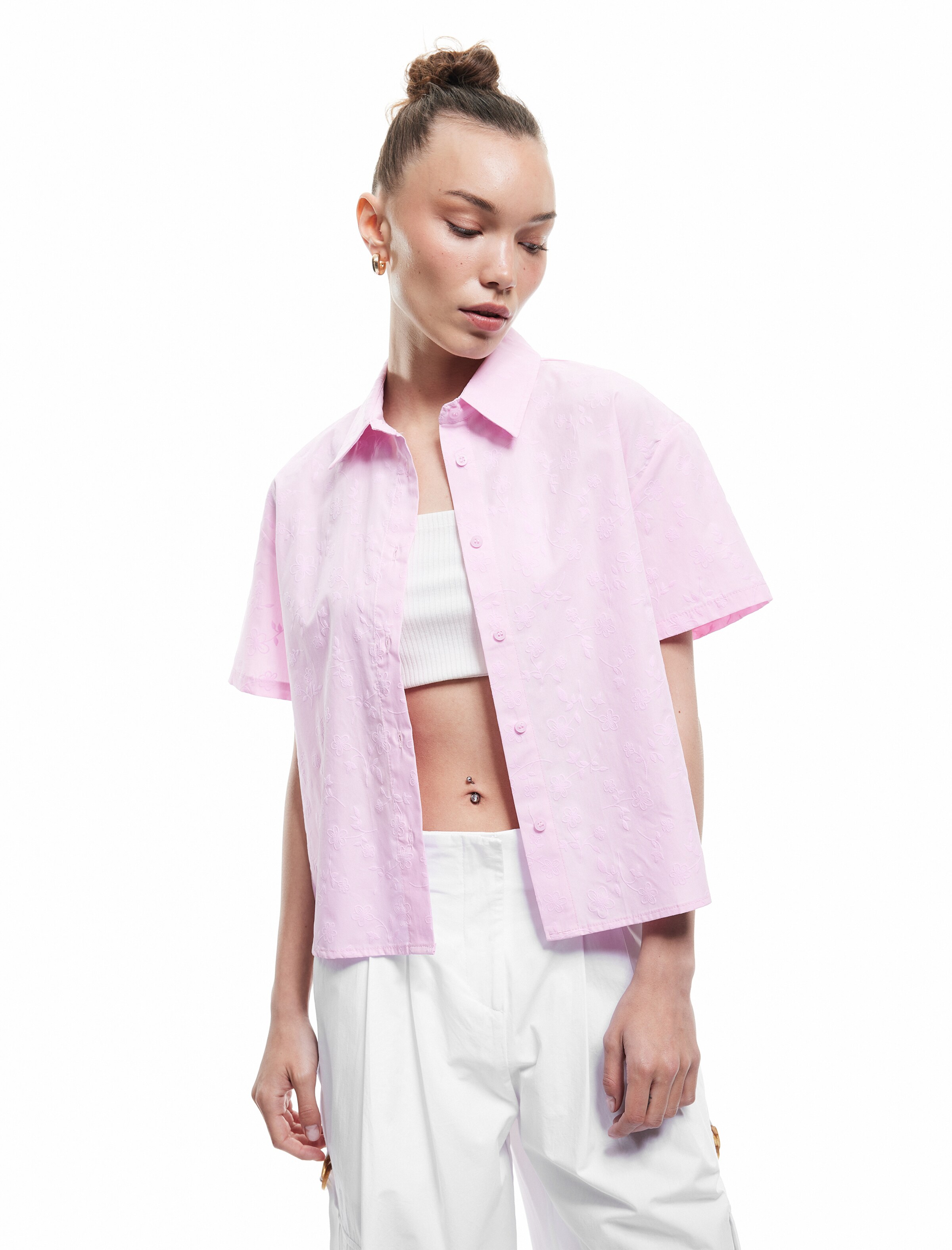 Koton Bluse in Pink: Vorderseite