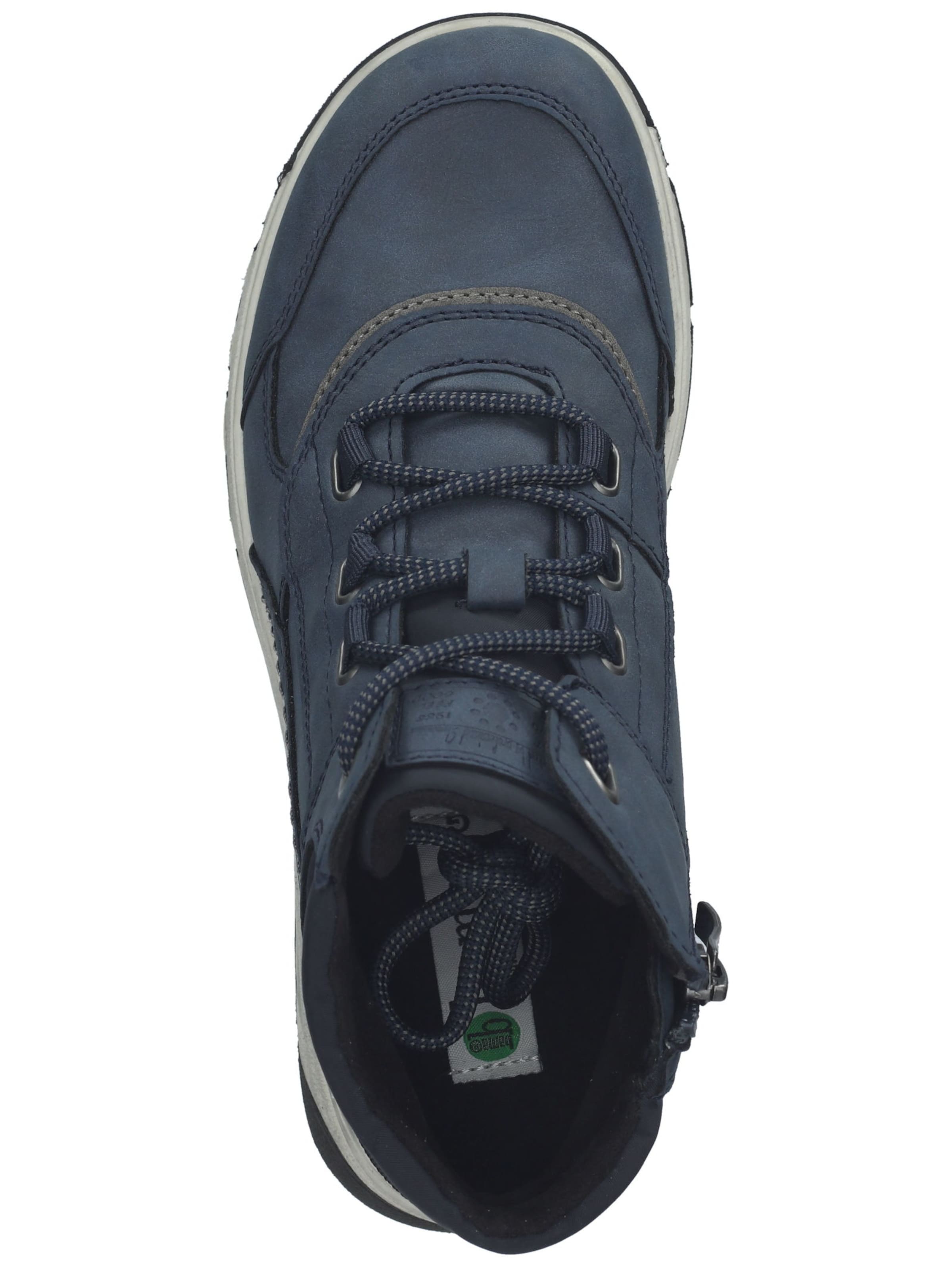 Baskets hautes Bama en bleu