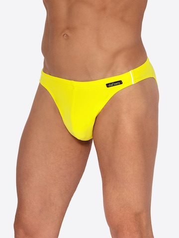Olaf Benz Bathing trunks ' BLU2550 Sunbrief ' in Yellow: front