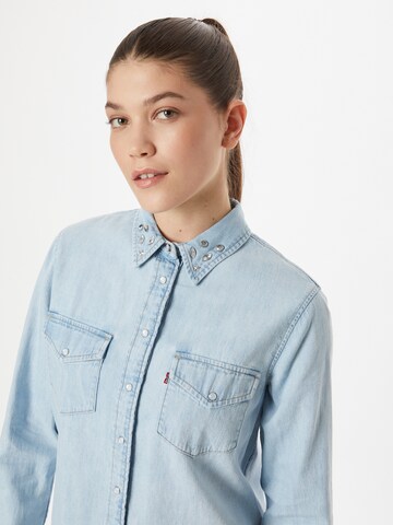 LEVI'S ® Блуза 'Iconic Western' в синьо