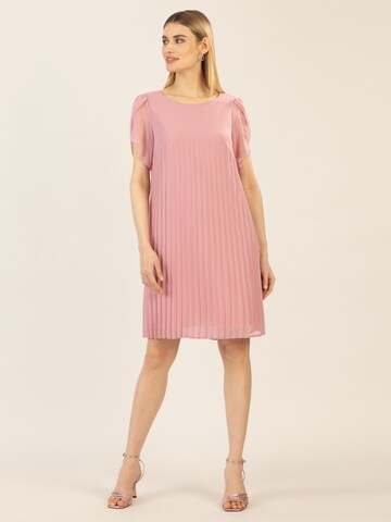 APART Chiffonkleid in Beige