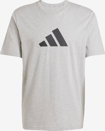T-Shirt fonctionnel 'FI 3BAR' ADIDAS SPORTSWEAR en gris : devant