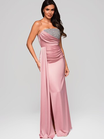 Ombre Evening dress in Pink