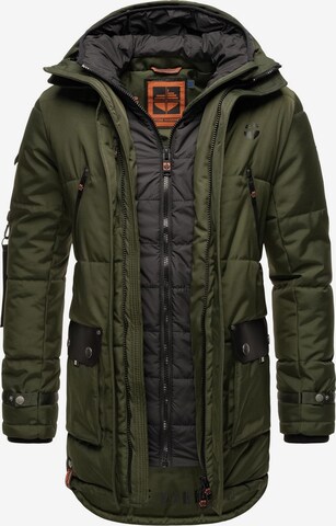 STONE HARBOUR Winter parka 'Tahaa' in Green