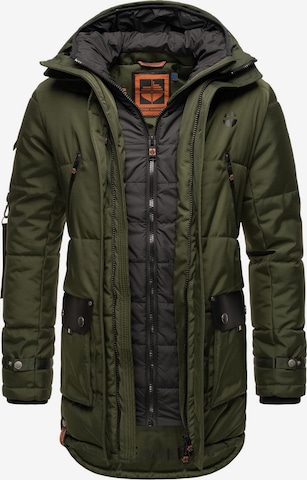 STONE HARBOUR Winter Parka 'Tahaa' in Green