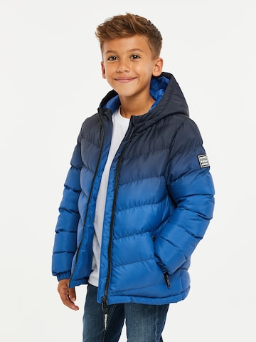 Threadboys Winterjas 'Jason' in Blauw: voorkant