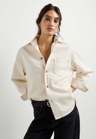 Pepe Jeans Blouse 'Grove' in Beige: front