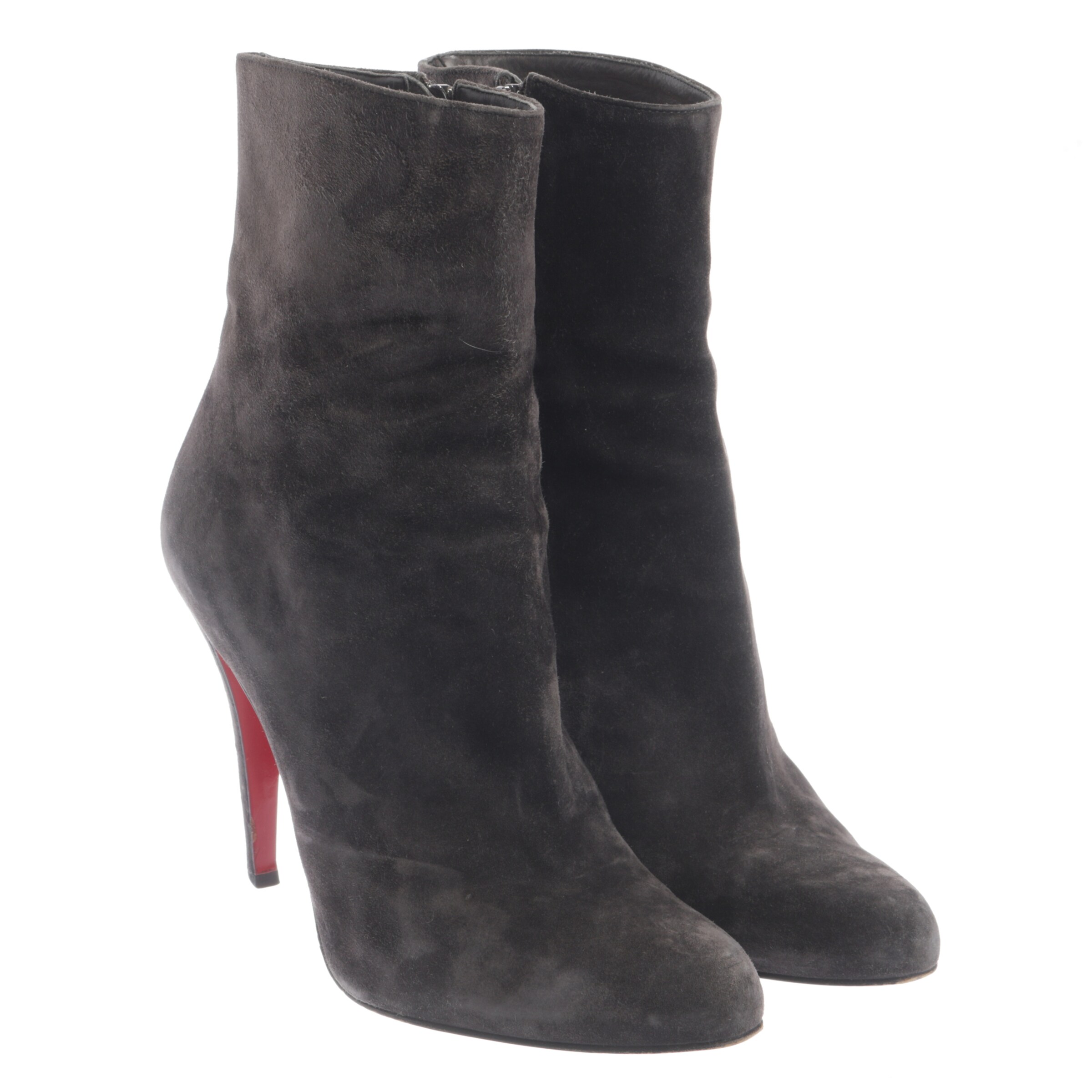 Christian Louboutin Dress Boots in 37,5 in Grey: front