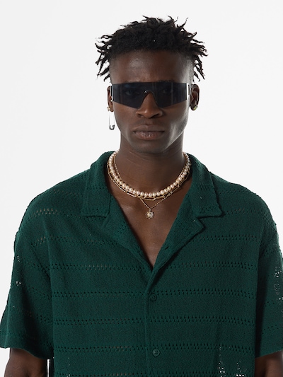 VAMOS CLO Button Up Shirt in Petrol, Item view