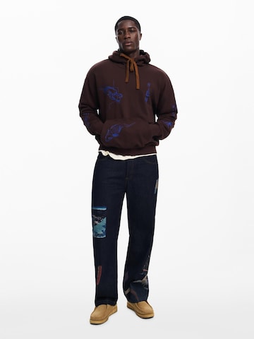 Desigual Sweatshirt in Bruin