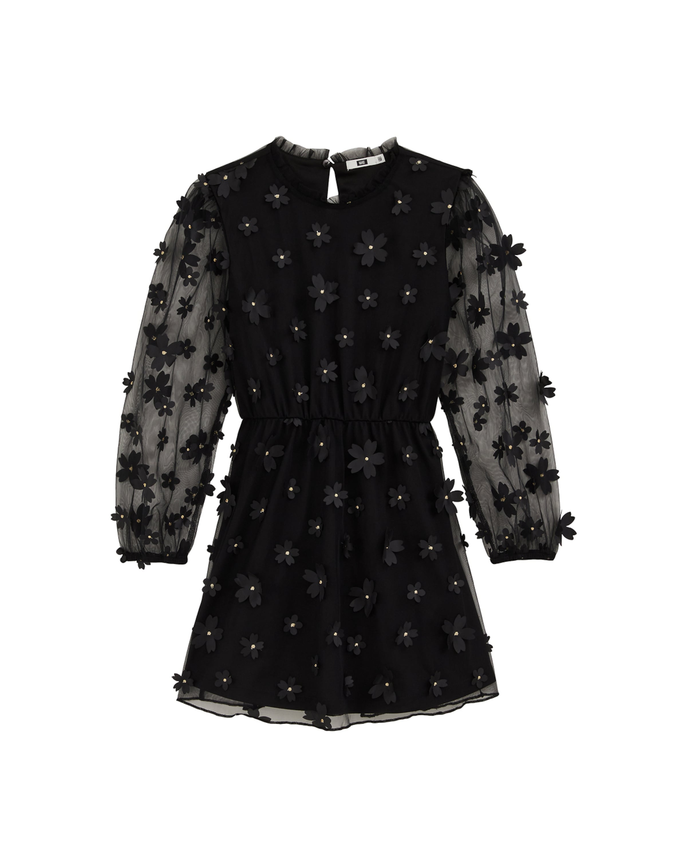 Abito di WE Fashion in nero: frontale