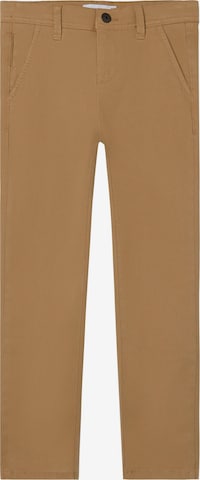 NAME IT Regular Broek 'Silas' in Bruin: voorkant