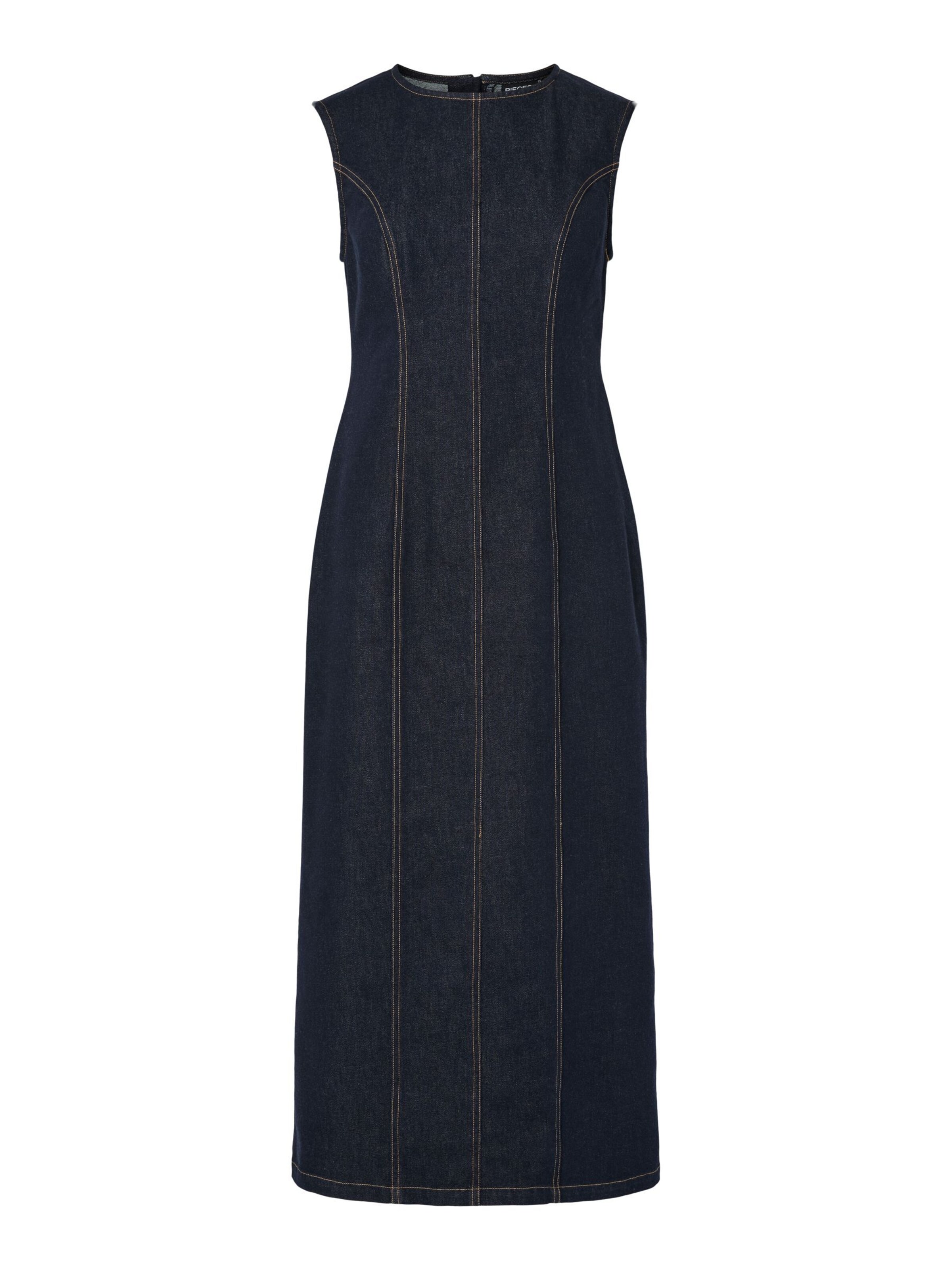 PIECES Robe 'PCFranna' en marine, Vue avec produit