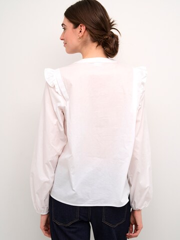 CULTURE Bluse 'Enso' i beige