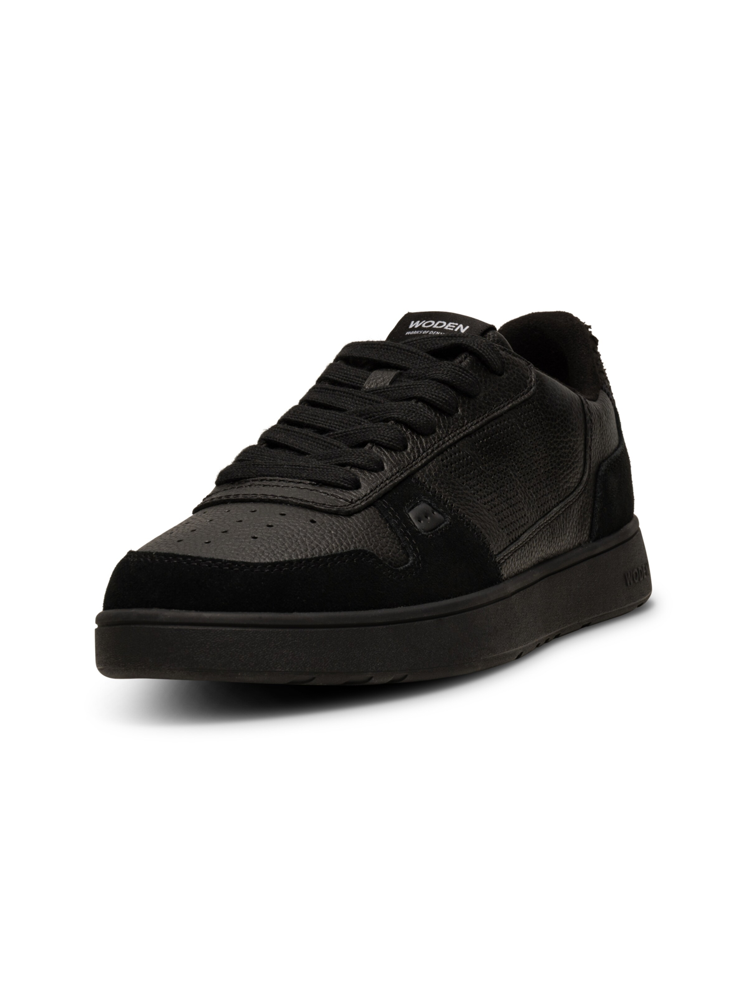 WODEN Sneaker low 'Halfdan' i sort: forside