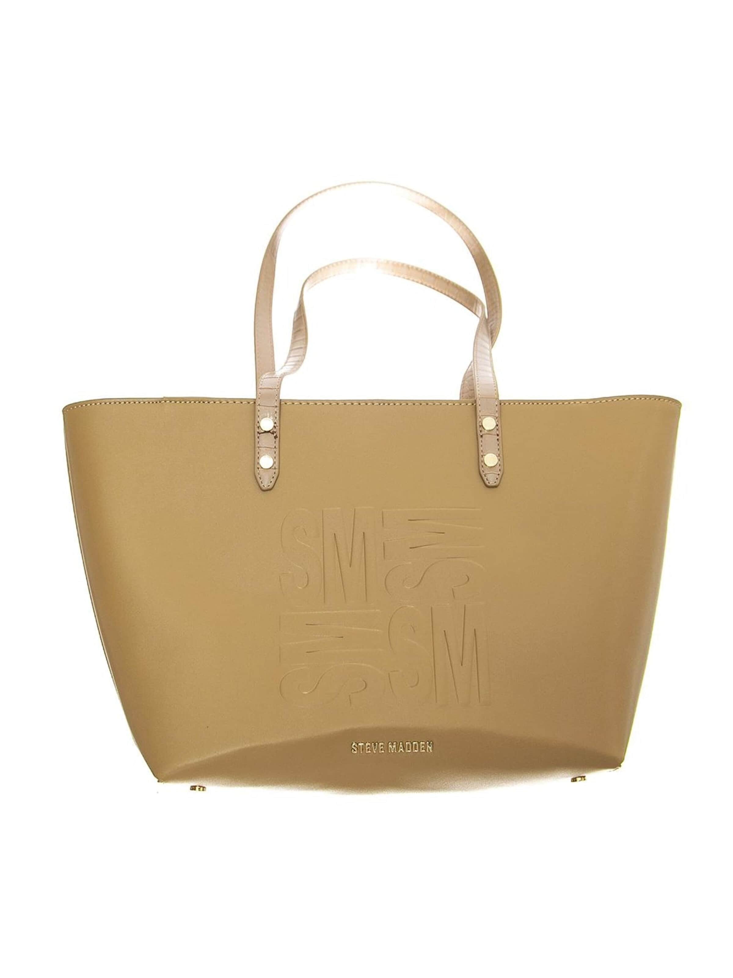 STEVE MADDEN Shopper 'Gianni' i brun: forside