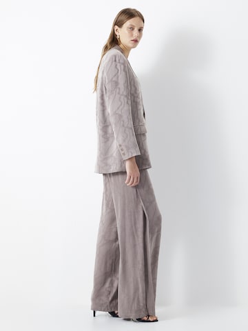 Wide Leg Pantalon Ipekyol en gris