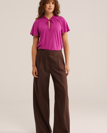 WE Fashion Тениска в лилав