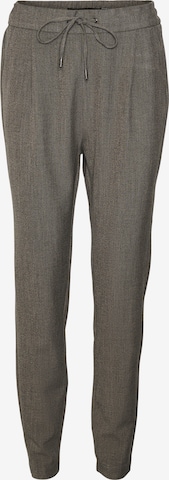 VERO MODA Tapered Pants 'KIARA' in Grey: front