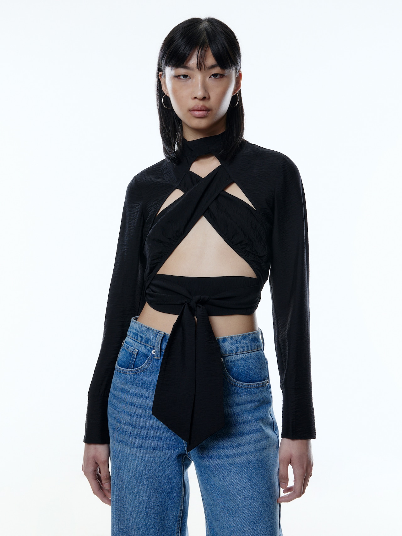 EDITED Producten Shirt 'Manuel' Zwart