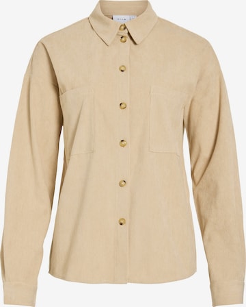 VILA - Blusa en marrón: frente