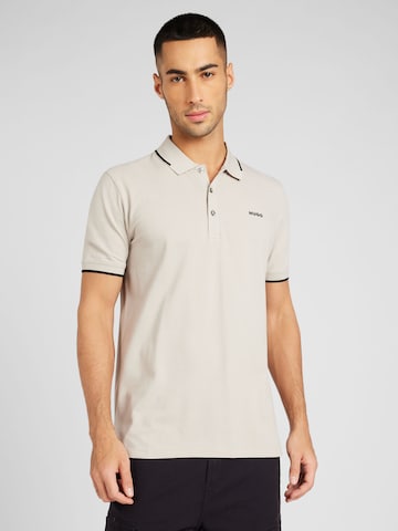 HUGO Red Poloshirt 'Dinoso' in Grau: predná strana