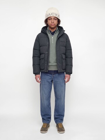 Jack & Jones Junior Winterjas 'JORNorrebro' in Grijs