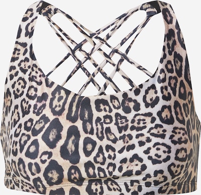 Reggiseno sportivo 'Chic' Onzie di colore cioccolato / cappuccino / marrone chiaro, Visualizzazione prodotti