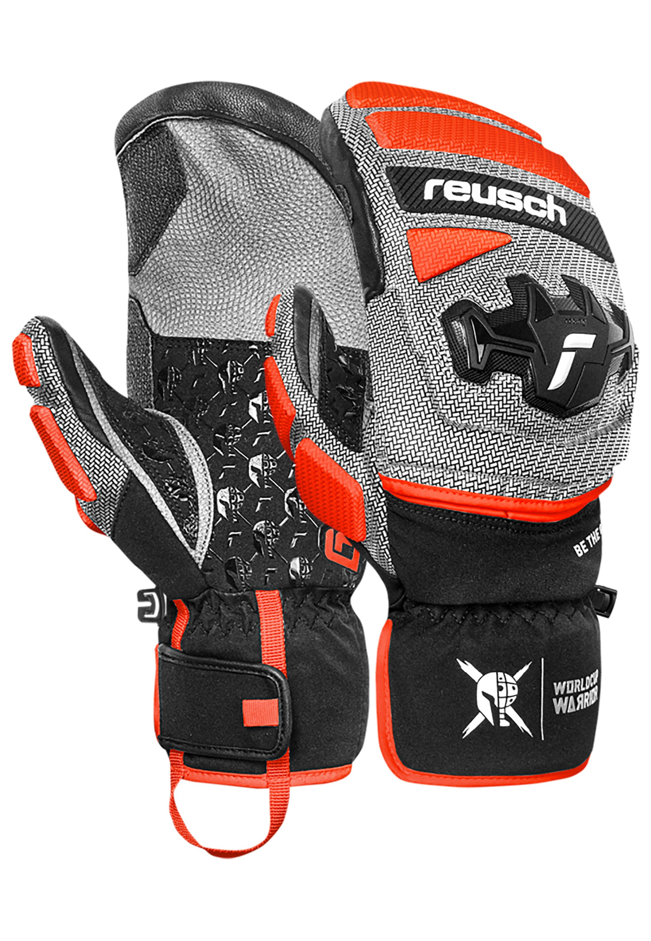 REUSCH Sports gloves 'Worldcup Warrior GS' in Grey: front
