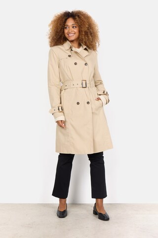 Soyaconcept Between-seasons coat 'LORA 5' in Beige