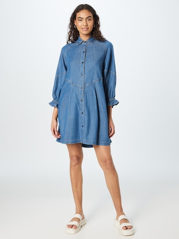 HUGO Red Shirt Dress 'Krizia' in Blue