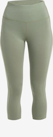 Skinny Pantalon de sport 'Fastray II' ICEBREAKER en vert : devant