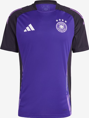 T-Shirt fonctionnel 'DFB Tiro 24' ADIDAS PERFORMANCE en violet : devant