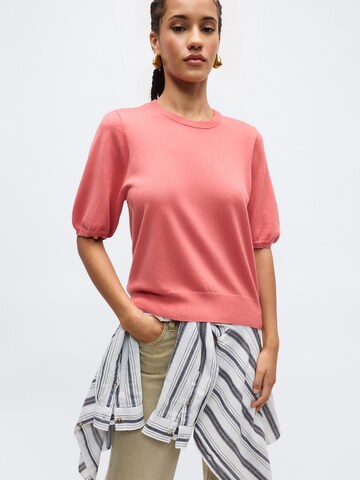 MSCH COPENHAGEN Pulóver 'Sefika Rach' - rózsaszín