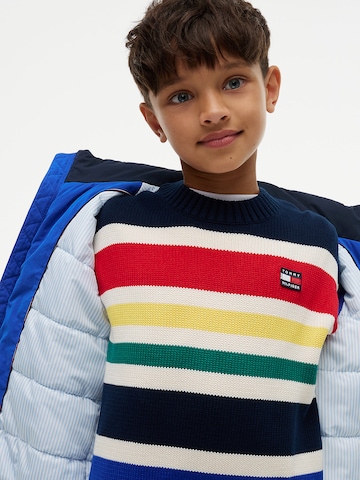 TOMMY HILFIGER Tussenjas 'Heritage Essential' in Blauw