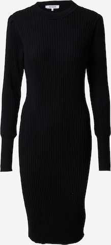 Soft Rebels Knitted dress 'Noa' in Black: front