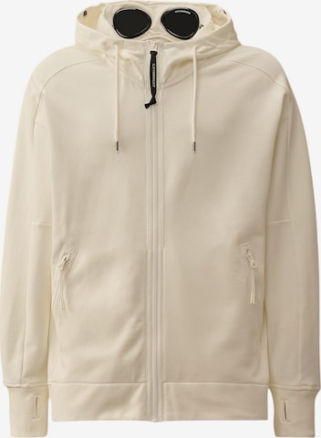 C.P. Company Sweatshirt in Weiß: Vorderseite