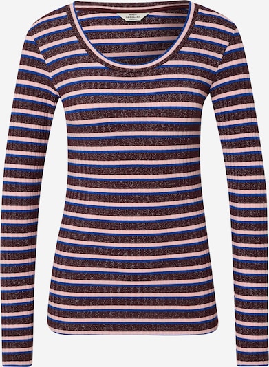 MADS NORGAARD COPENHAGEN Shirt 'Tinila' in blau / rosa / burgunder / weiß, Produktansicht
