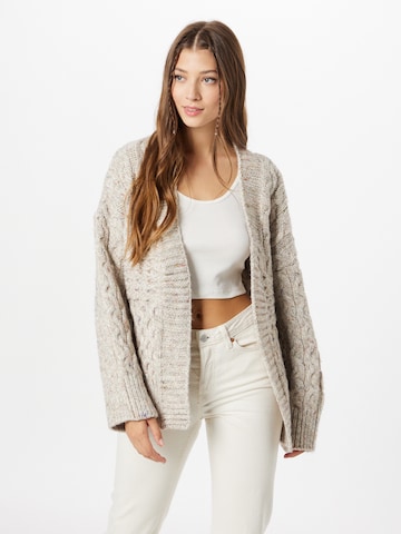 River Island Knit cardigan in Beige: front