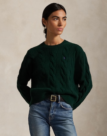 Polo Ralph Lauren Пуловер в зелено: отпред