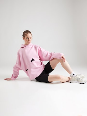 ADIDAS SPORTSWEAR Sports sweatshirt 'Z.N.E.' in Pink