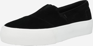 TOMS - Sapatilhas slip-on 'FENIX' em preto: frente