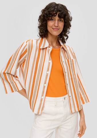 s.Oliver Between-Season Jacket in Orange: front