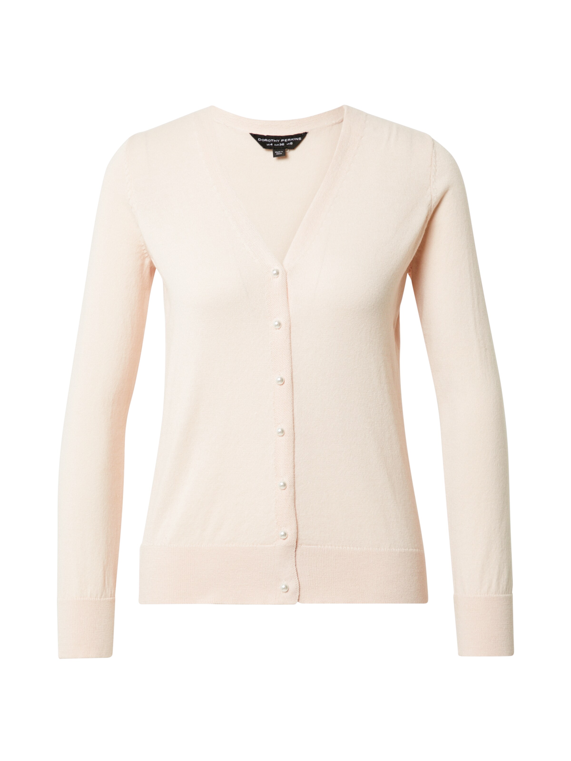 pastel pink cardigan