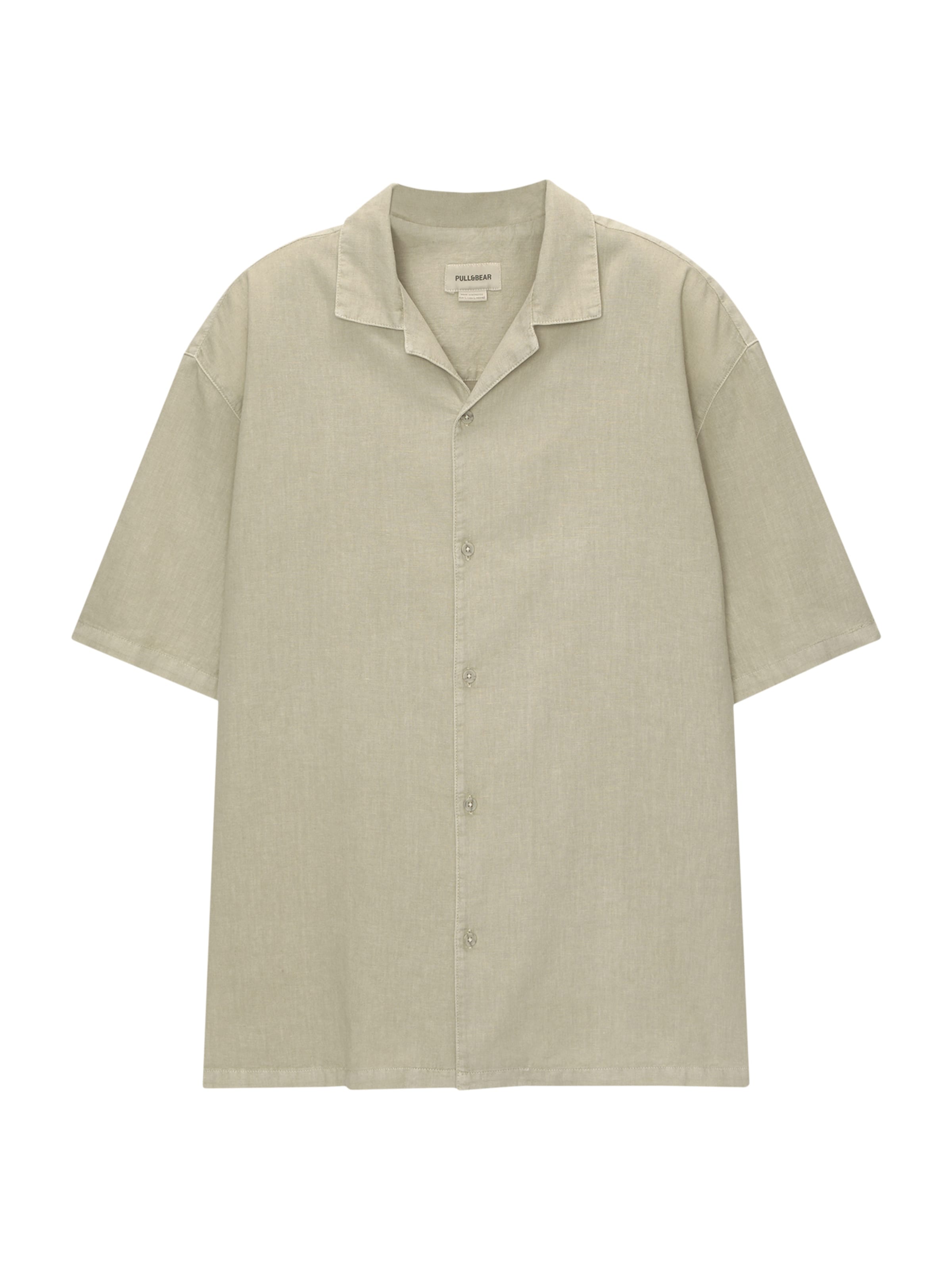 Comfort fit Camicia di Pull&Bear in verde: frontale